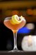 Henry McKenna bourbon cocktail with curaçao and lemon juice