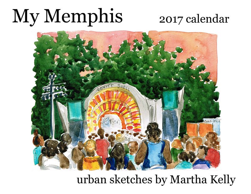 My Memphis Calendar by Martha Kelly
