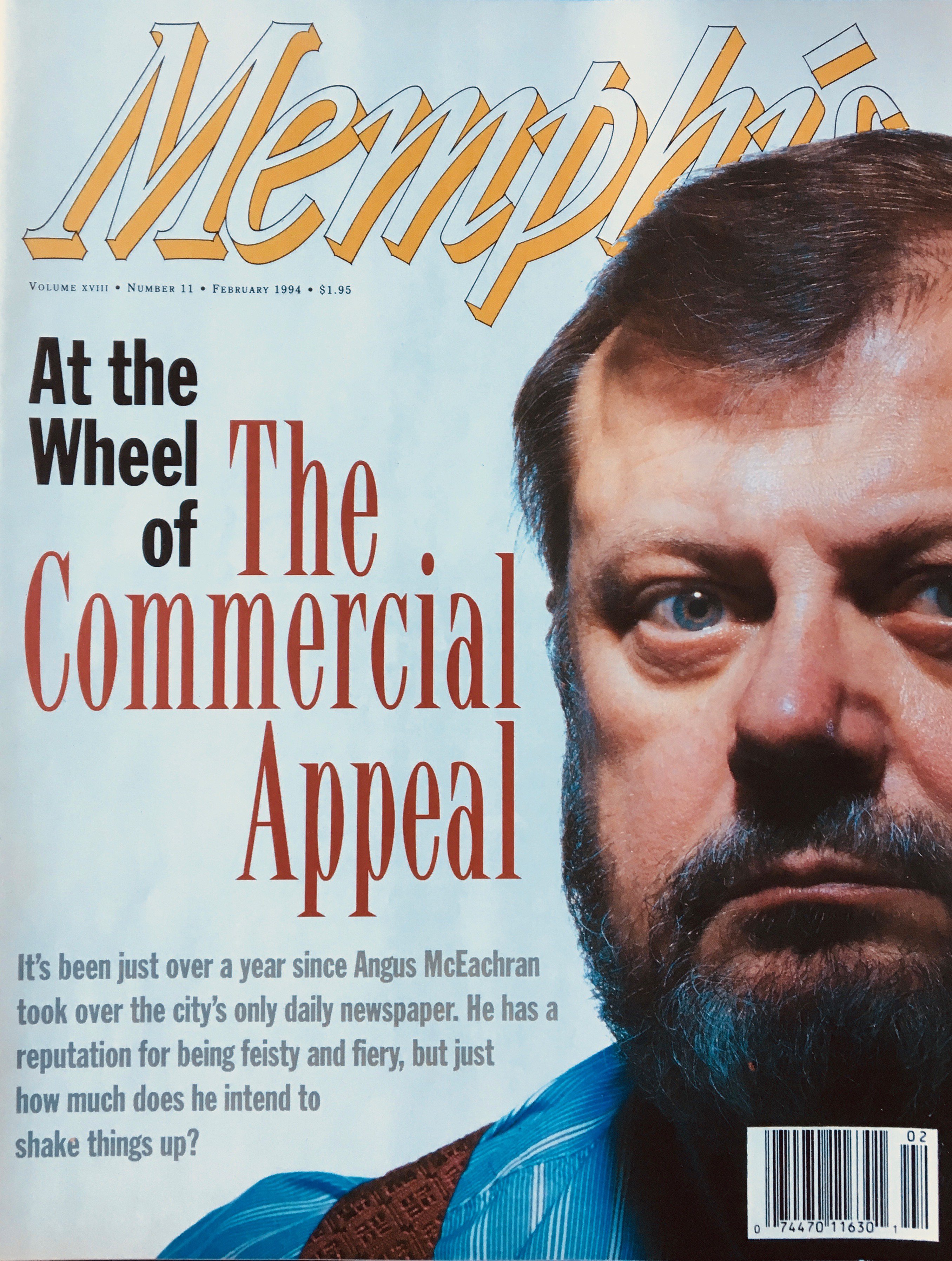 Remembering Angus McEachran - Memphis magazine