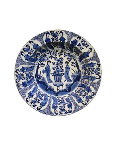 Chinese  DISH, ca. 1662-1722