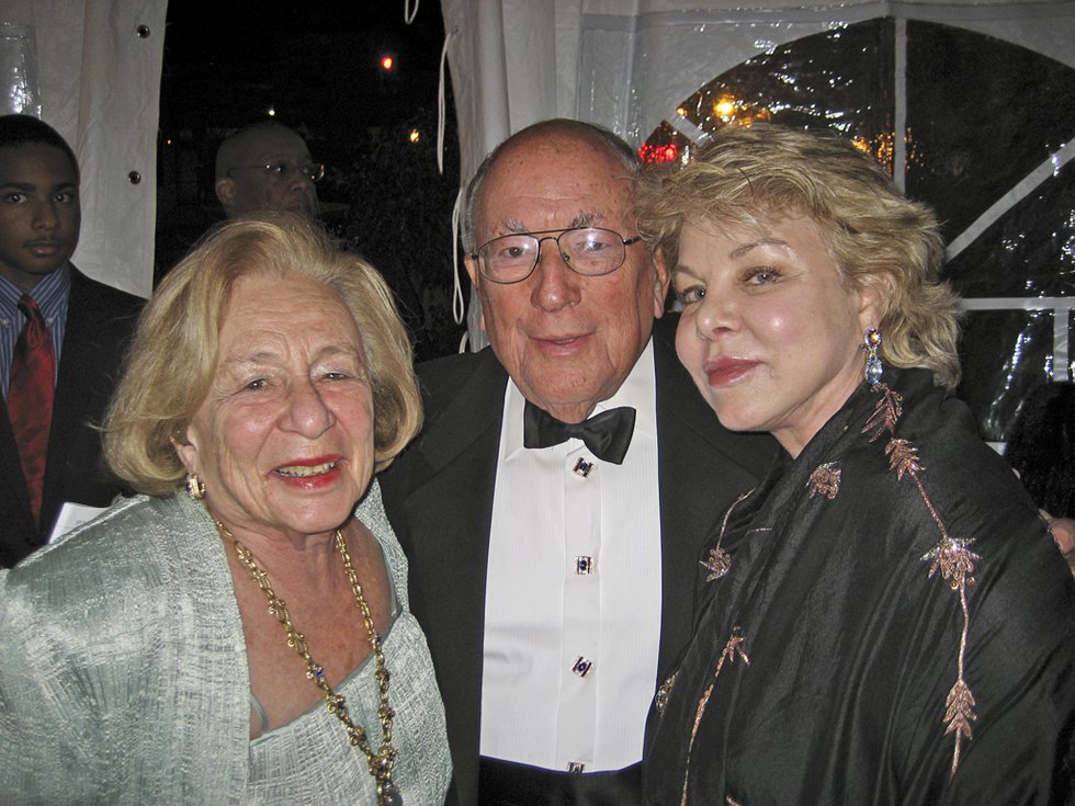 Honey and Rudi Scheidt with Diane Levy