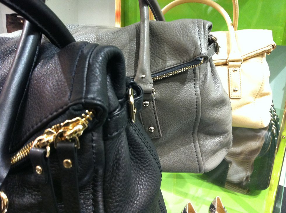 Satchels by Kate Spade at the new Kate Spade boutique in Saddle Creek.