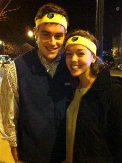 Fans effortlessly working their Grizz sweatbands into their outfits.