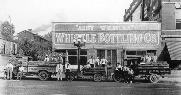 Whistle Bottling Co. in 1919