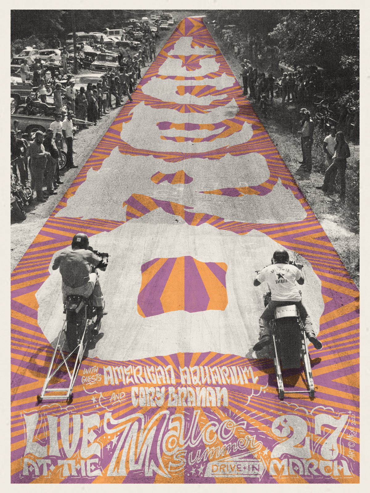 SIGNED] 2022 Block Party Poster, Lucero