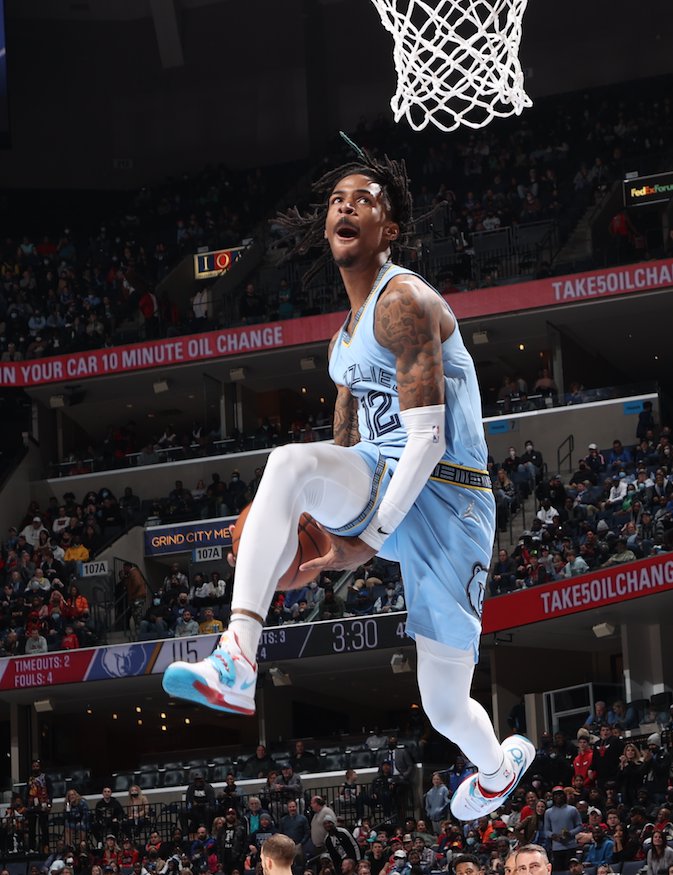 Ja Morant of the Memphis Grizzlies departs from the arena after Game  News Photo - Getty Images