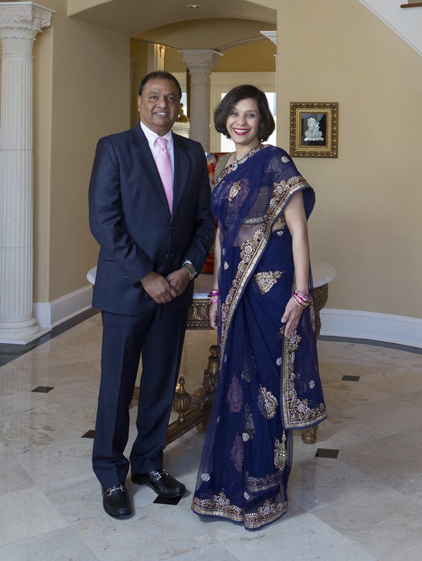 Dr. Srikant Gir and his wife, Ruta.