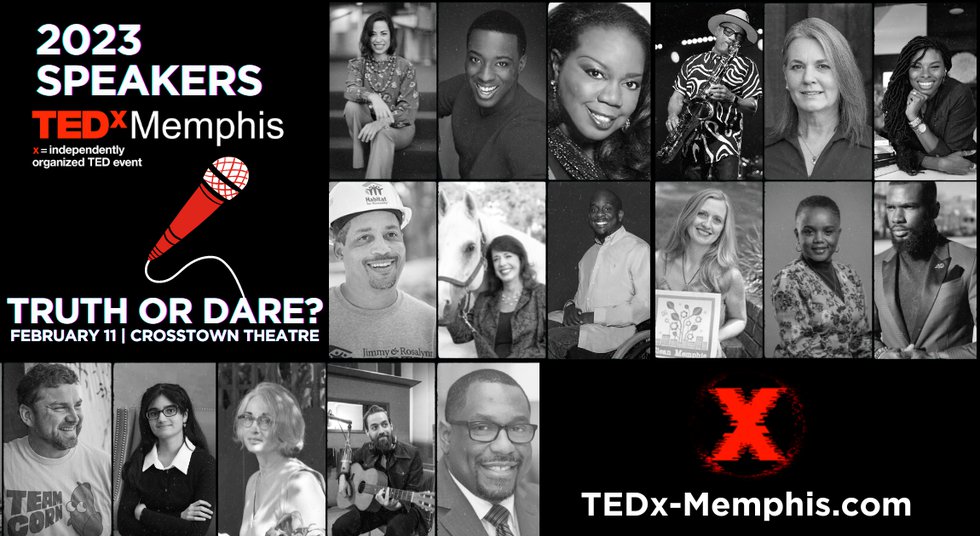 2023 TED FULL SPEAKER LISTING LINEUP GRAPHIC - 2021 TEDxMemphis