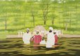 Carroll Cloar, American, 1913-1993The Baptizing of Charlie Mae, 1978Acrylic on MasonitePrivate Collection©Estate of Carroll Cloar