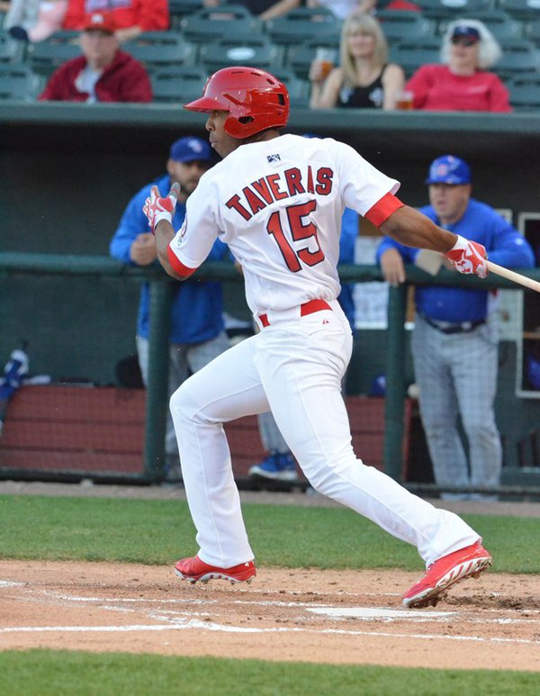 Rising star Oscar Taveras showcased a big-league stroke —  and battled an ankle injury — with the 2013 Redbirds.