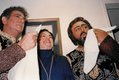 A thrillling moment for the young diva —  backstage at The Met, flanked by Placido Domingo (left) and Luciano Pavarotti, after an opening night performance in 1993.