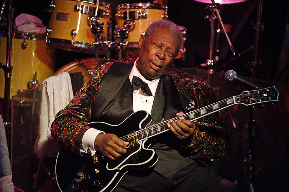 #1 - Try to catch B.B. King on stage