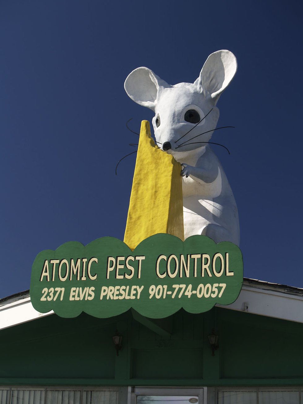 Memphis Legacy Project image: Atomic Pest Control’s mouse, 2011