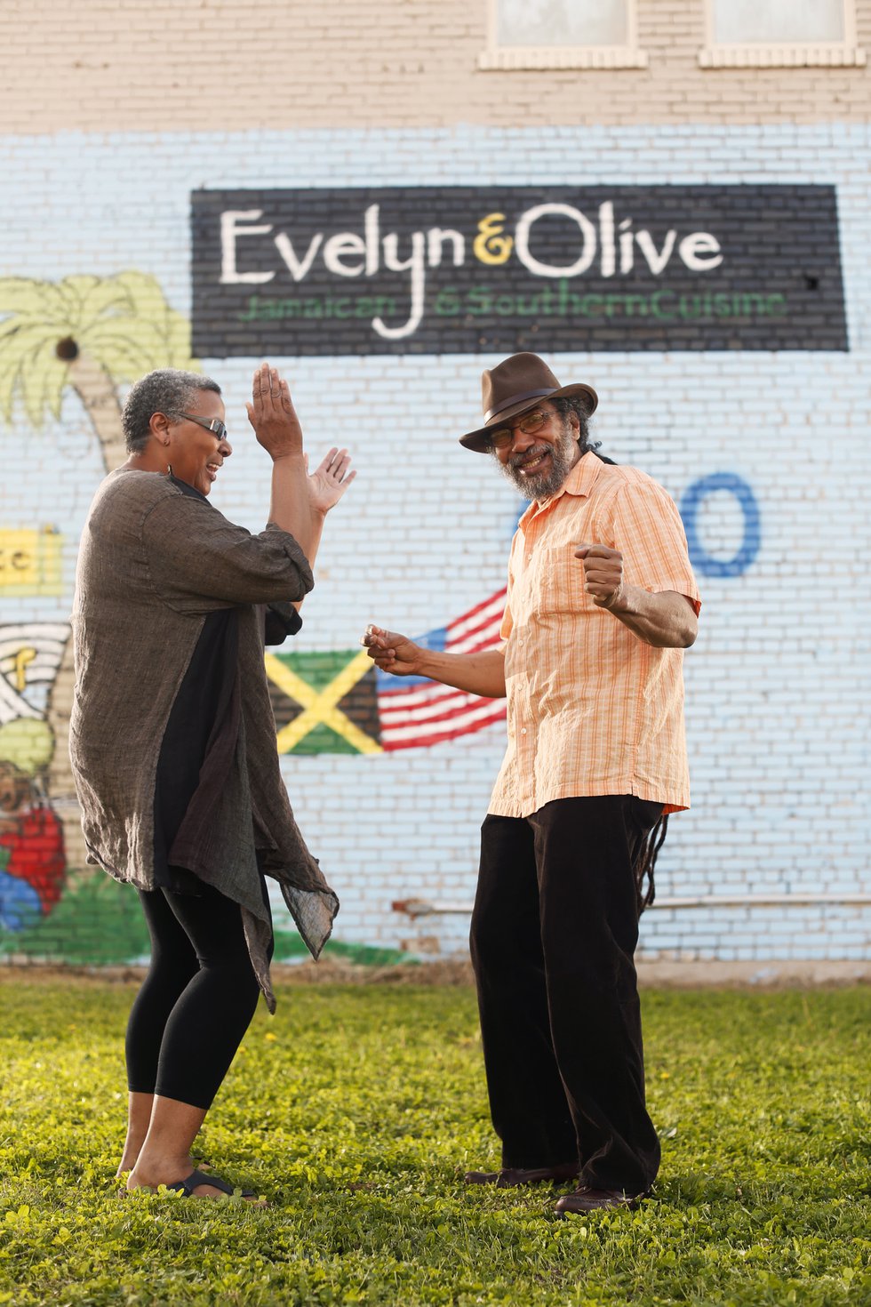 Evelyn &amp; Olive: 
Vicki Newsom and Tony Hall liven up Madison Avenue with their Jamaican restaurant. 