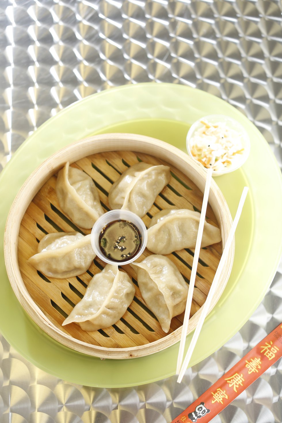 4Dumplings: Pork and napa cabbage dumplings are the restaurant’s most popular.